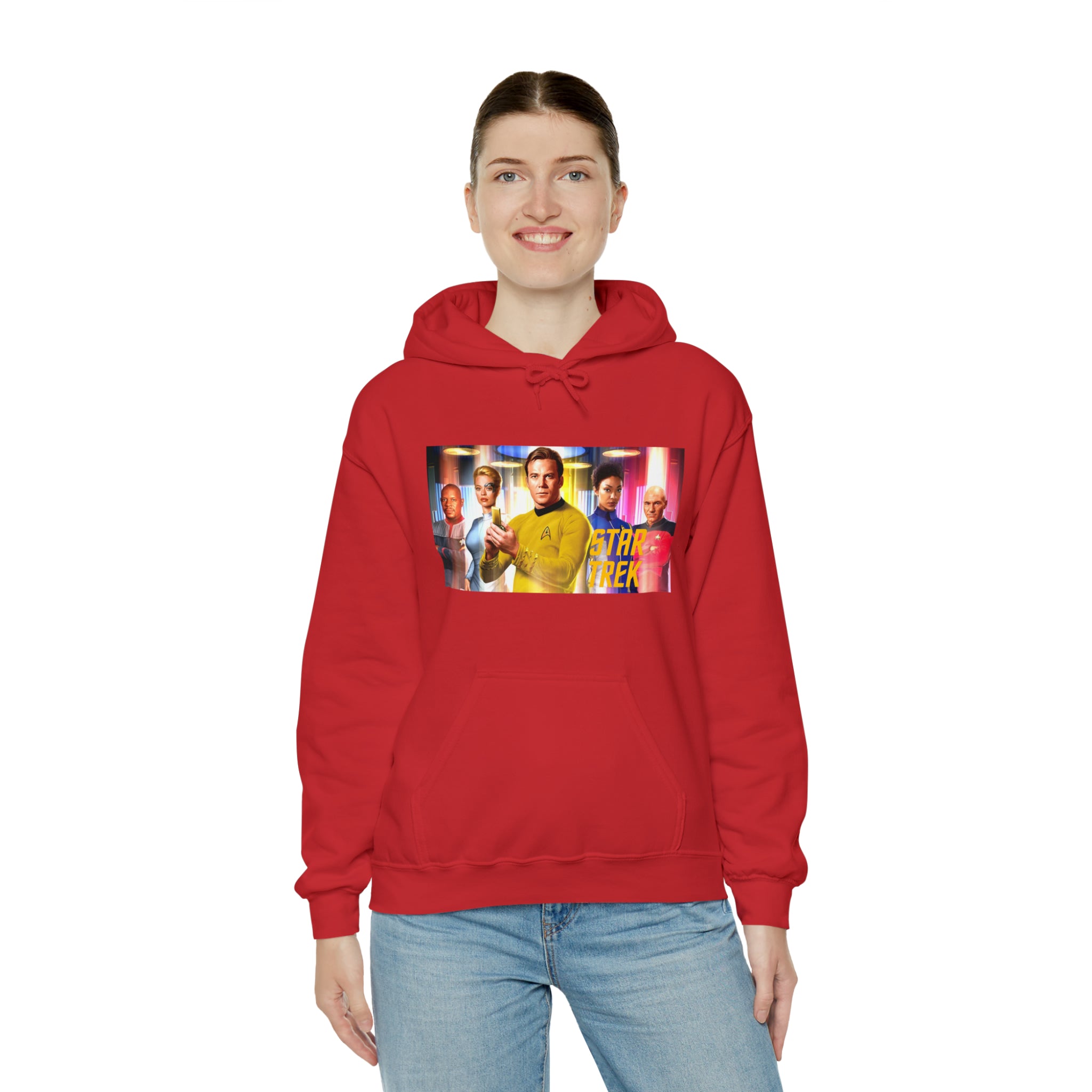 Star Trek- Unisex Heavy Blend™ Hooded Sweatshirt - Creations by Chris and Carlos